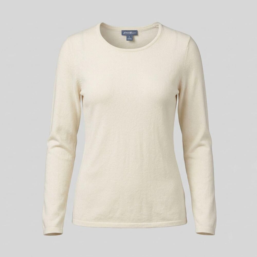 Eddie-bauer Women's Cream Jumper